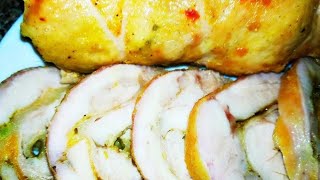 Вкусный куриный рулет/Супер нежный и вкусный! Chicken roll