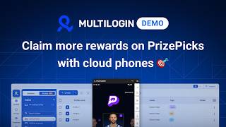 Install PrizePicks on cloud phones and claim more rewards without physical phones