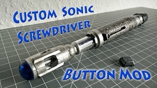 Button Mod and Custom Paintjob 👽 - Doctor Who - 10th Sonic Screwdriver (Deutsche Untertitel)