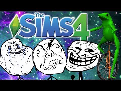 iconic-meme-faces-...and-dat-boi-|-the-sims-4:-memes-theme-|-ep.-18