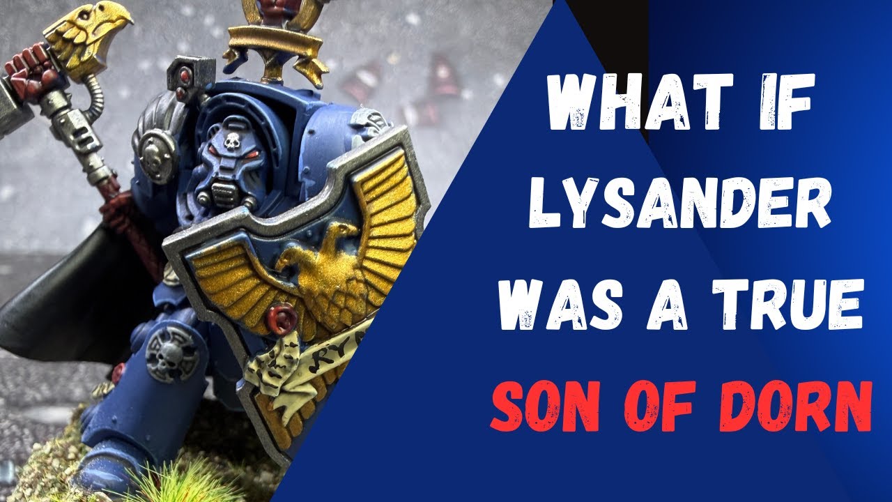 Как покрасить Дарната Лисандера из Warhammer 40,000