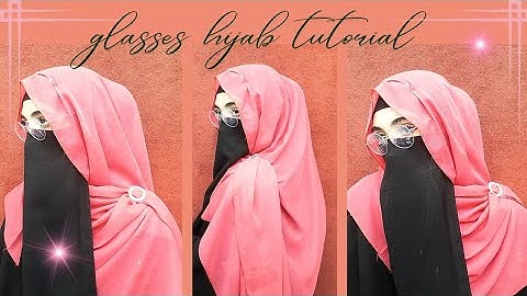 Glasses hijab tutorial 👓 | Elegant & No-Slip Glasses Hijab Tutorial 2025 💕” | by Hannah shah 