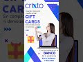 Sorprende a tus seres queridos con gift cards usando criXto