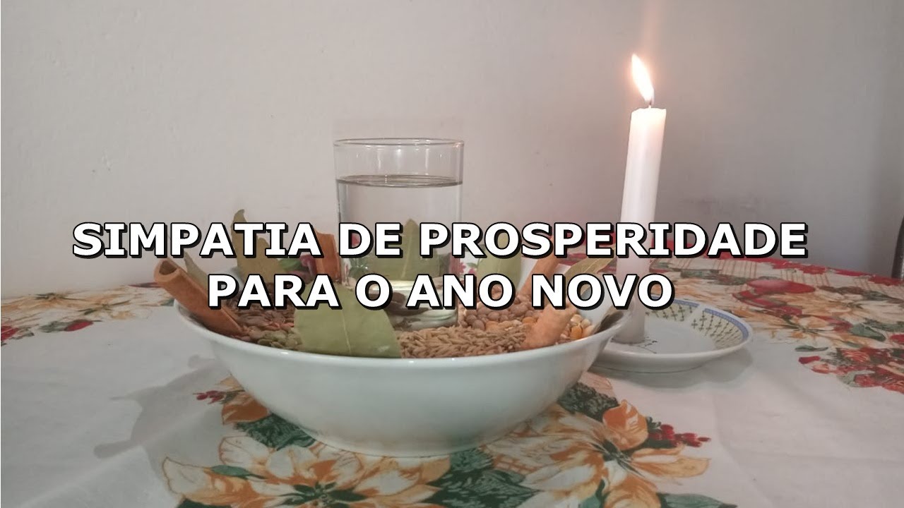 Faça você mesmo: simpatia para o Ano Novo! - YouTube