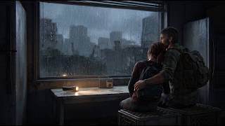The Last of Us Part I - Joel & Ellie Rainy Window Ambiance | 1 Hour ASMR (All Gone - Reunion) screenshot 4