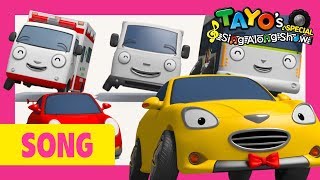 Learn Colors with Songs l Dance with Cars l Tayo Sing Along Special l The Brave Cars