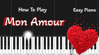 Concerto De Aranjuez (Mon Amour) Easy Piano Tutorial For Beginners Resimi