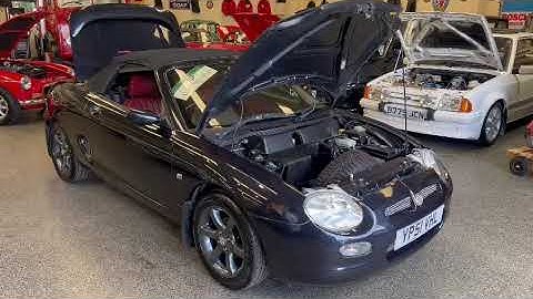 2001 MG MGF | MATHEWSONS CLASSIC CARS | 21 & 22 JULY 2023
