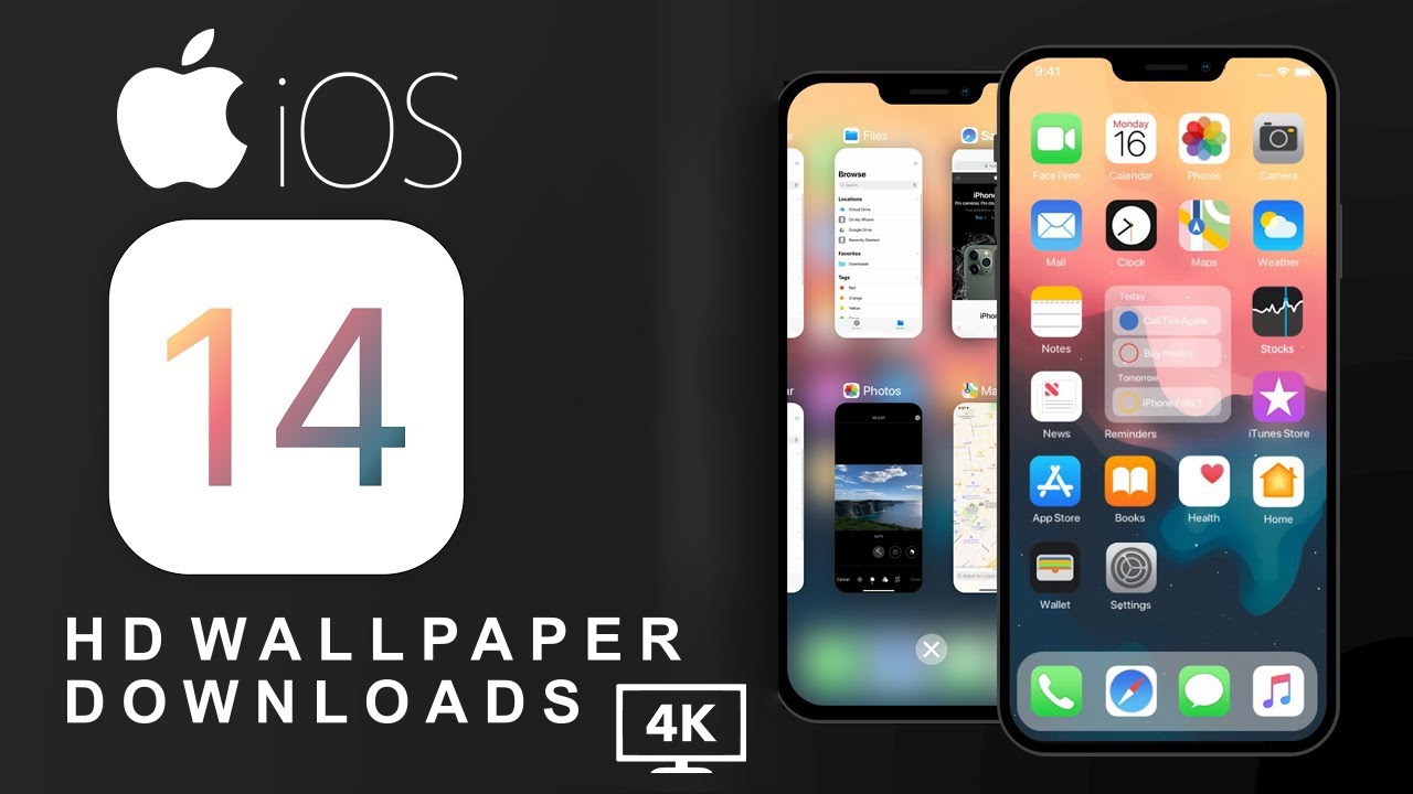Official IOS 14 WALLPAPER Download + macOS Big Sur ...