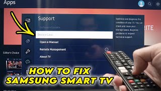 Fix Device Care Greyed Out on Samsung Smart TV Settings