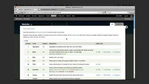 1. Updates to the "Build Your First Drupal 7 Web Site" collection