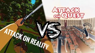 Attack on Quest VS Attack on Reality: A Very Biased Take