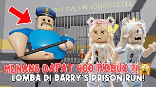 THOSE WHO SUCCESSFULLY ESCAPE THE GIANT POLICE GET 400 ROBUXX?!?😬😍 | Roblox Indonesia 🇮🇩 |