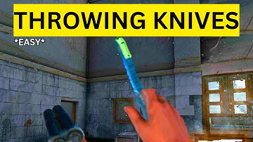 How To Use Throwing Knives in Metro 2033 Redux(EASY)