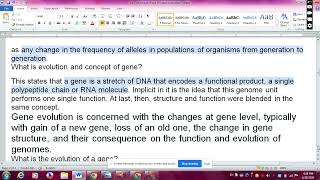 GED Science (Evolution and genetic) part