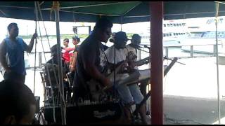 Funky live band in Hard Rock cafe Fiji