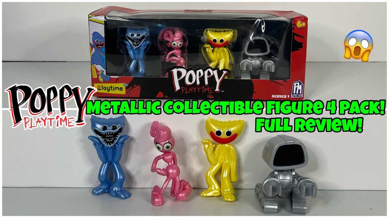 Poppy Playtime: Collectable Figure 4-Pack 