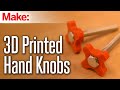 3d Printed Hand Knobs