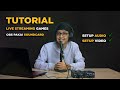 Tutorial Setting Soundcard di OBS Untuk live Streaming Games di Youtube