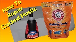 DIY Repairs Super Glue and Baking Soda by How We Do It 56,449 views 4 years ago 4 minutes, 7 seconds