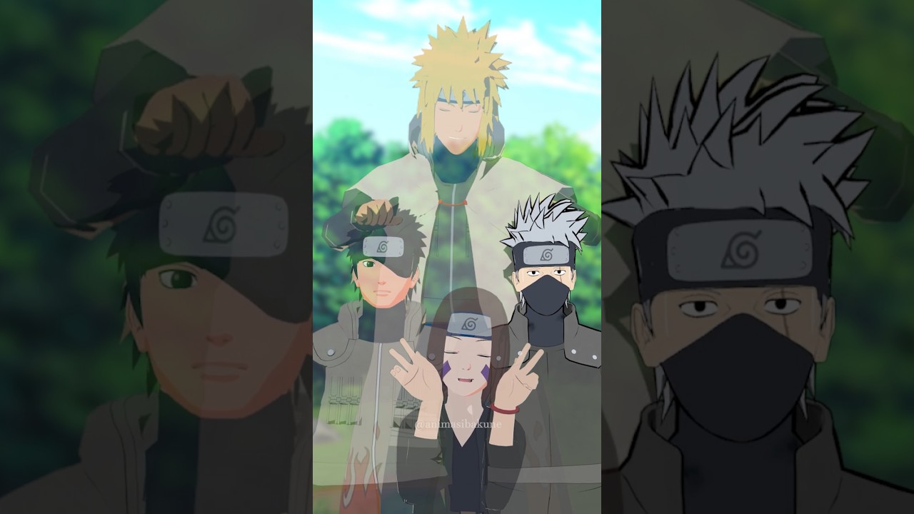 Minato Team Now and Then, Transparent = You Know it 
