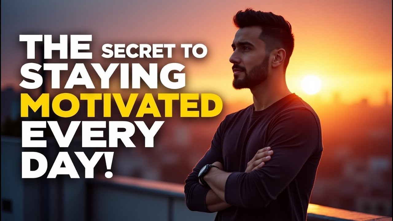 The Secret to Staying Motivated Every Day | Life Changing Motivation ...