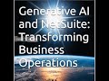 Generative AI and Netsuite