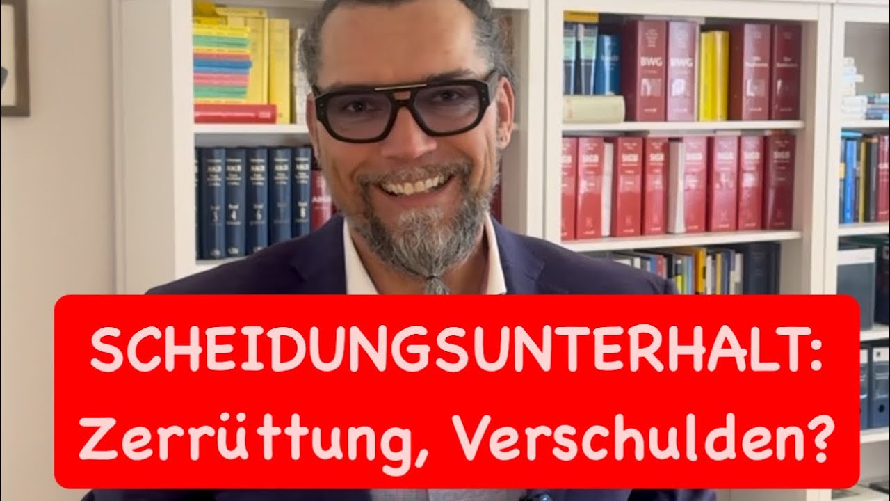 SCHEIDUNGSUNTERHALT NEU in Österreich: Zerrüttung statt Verschulden? Der UNTERHALTSBEDARF zählt!
