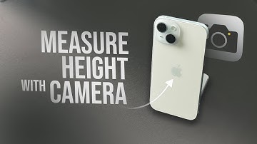 How to Measure Height in iPhone Camera (tutorial)
