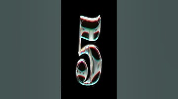 Glitch Countdown Timer 10 to 1 With Glitch Sound Effects | Shorts