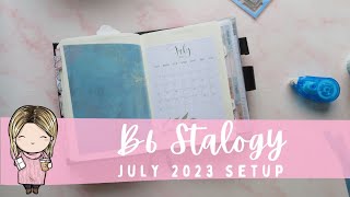 B6 Stalogy July 2023 Setup | RachelBeautyPlans