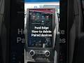 2024 Ford Edge how-to delete paired devices #shorts