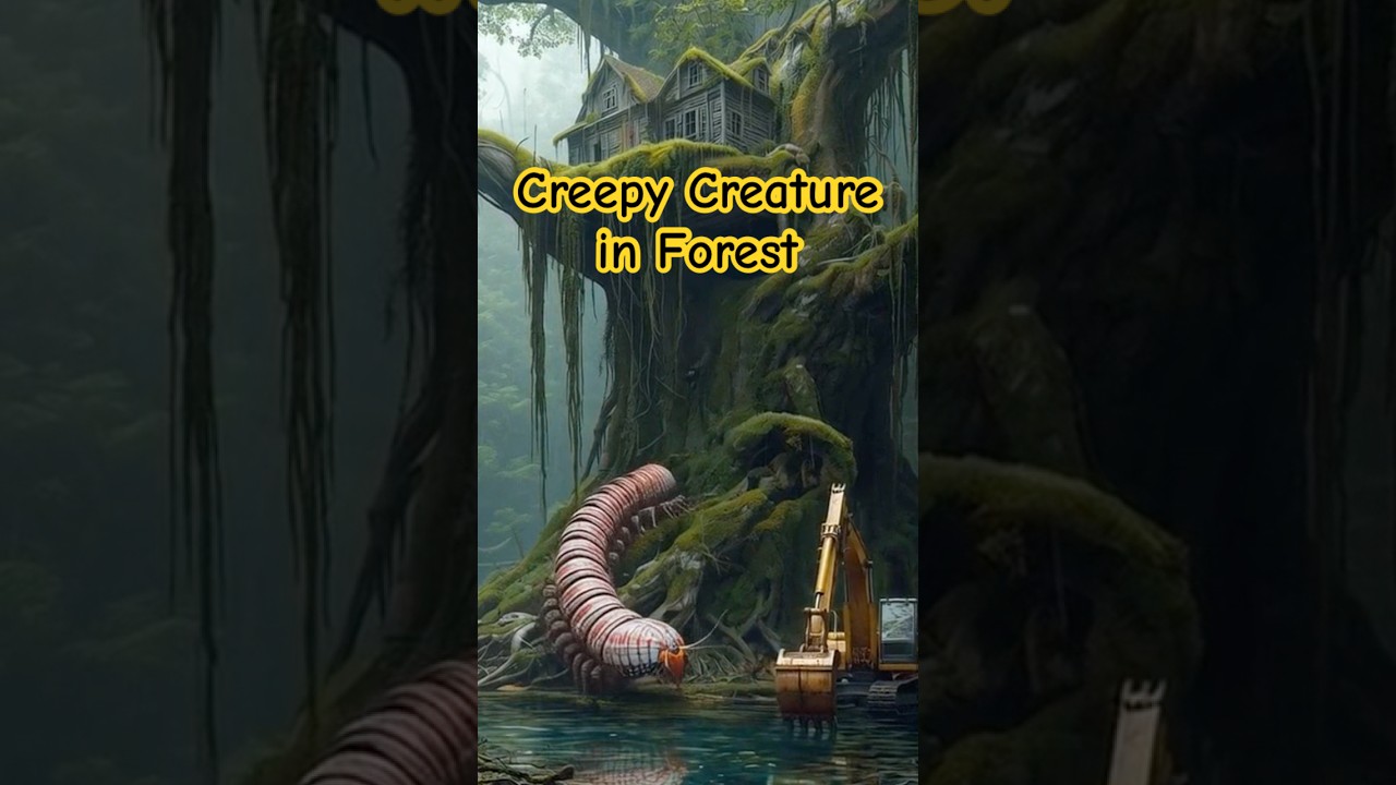 Terrifying Forest Insect Crawls 