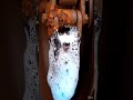Rusted Cable Pulley Bracket Cleaning | Satisfying Transformation#RustRemoval #Metal #Reels #Shorts