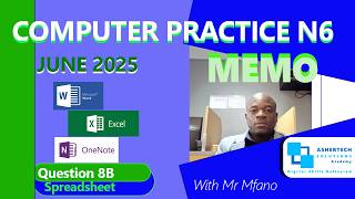 How To Show Formulas And Print Row And Column Headings In Excel N6 Computer Practice Question 8B