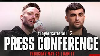 PRE-FIGHT PRESS CONFERENCE II TAYLOR - CATTERALL 2 #CCTO #DAZN #Toprank