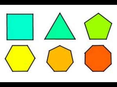 How to draw geometric shapes - YouTube