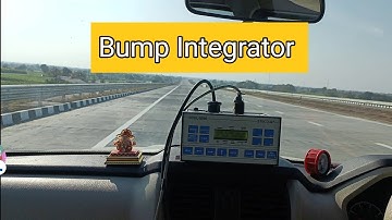 Roughness Index checking by Bump integrator ( Samrudhi Mahamarg PKG-11)
