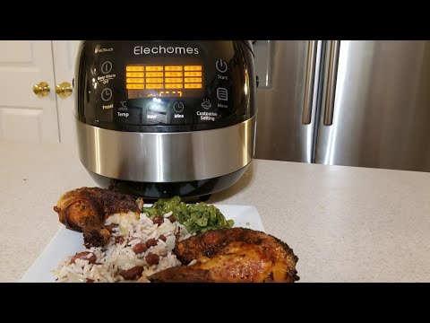 elechomes-rice-cooker-16in1-10-cup-multicooker-cr502-first-look-review-rice-+-steam