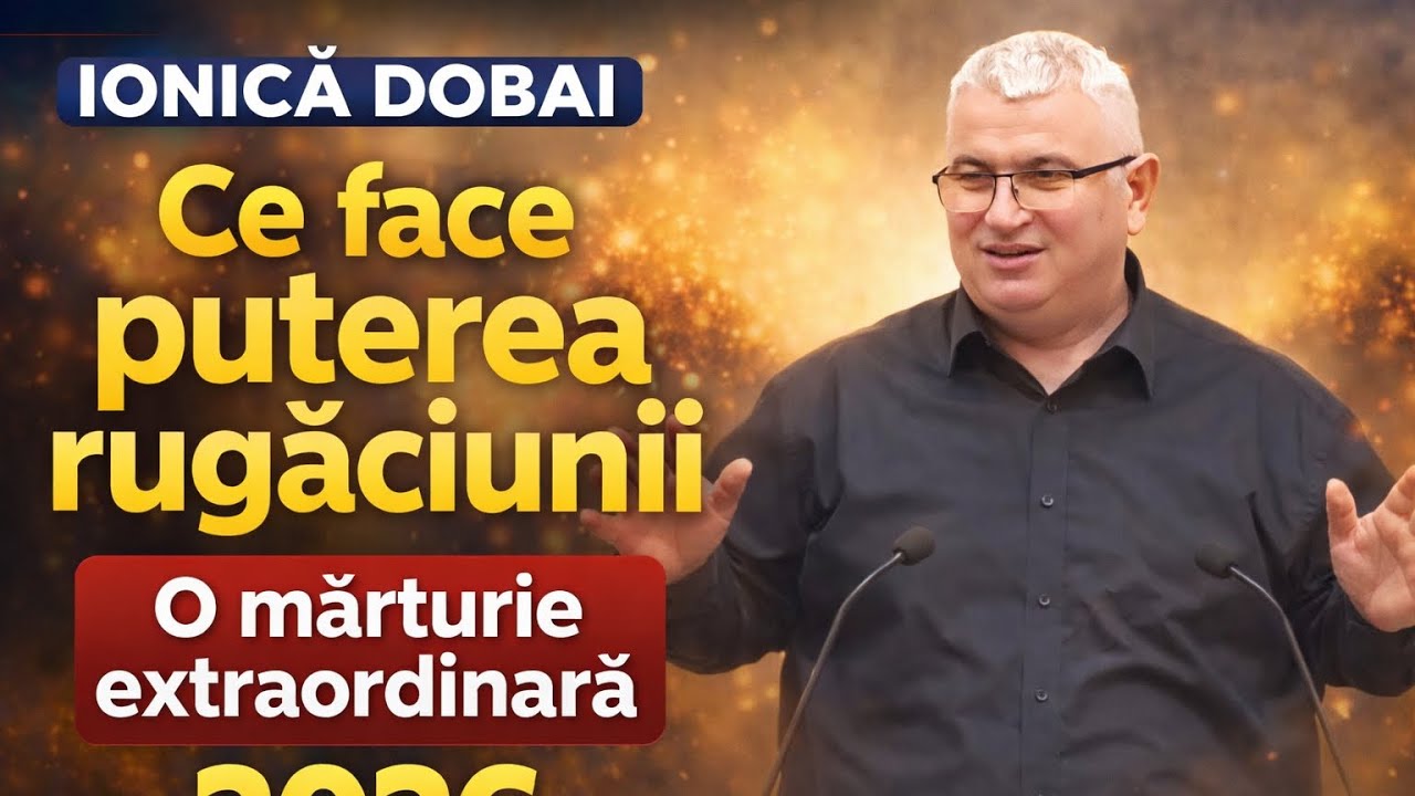 Ionică Dobai-❗️Ce poate face puterea rugăciunii...O mărturie extraordinară..