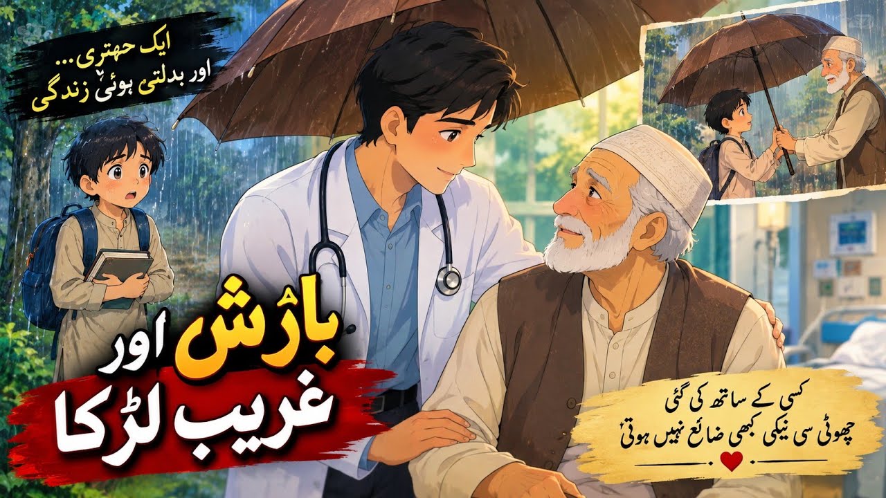 🌧️ The Poor Boy and the Rain | A Small Act of Kindness Changed His Life ...