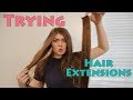 Audrey Tries Hair Extensions / Aud Vlogs