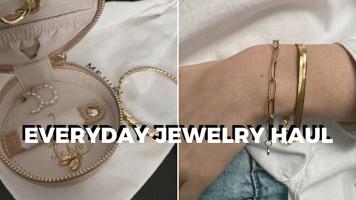 Stunning Jewelry Haul: Discover Mejuri & Etsy's Everyday Gems