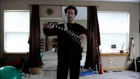 Poi Tricks; Tangle and bounce