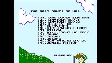 Best Games of NES 143-in-1 SuperUFO 131-143 NES Famicom Multicart  [6/6]