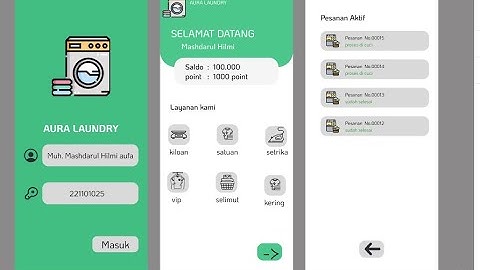 Tutorial Membuat Aplikasi Sederhana Laundry di Figma