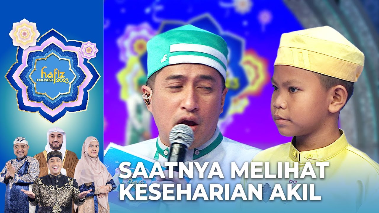 MASYAALLAH! Habibi Dan Ayeman Pintar Bahasa Inggris | HAFIZ INDONESIA 2023