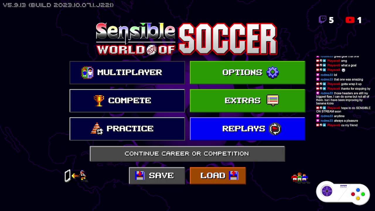 SWOS 2020 online multiplayer - Sensible World of Soccer