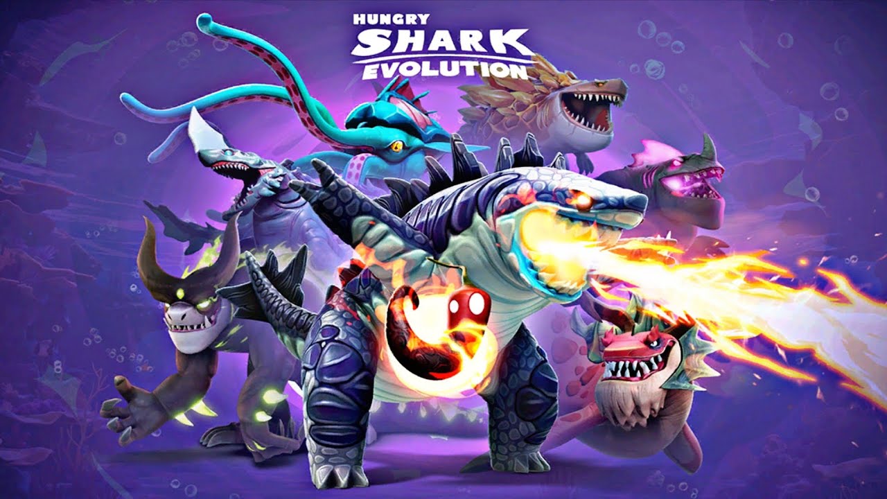 Hungry Shark Evolution New Update | All Sharks Unlocked & New Titan Sharks Gameplay
