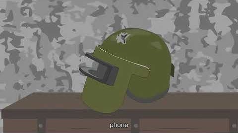 Historical animation: the origin of the helmet